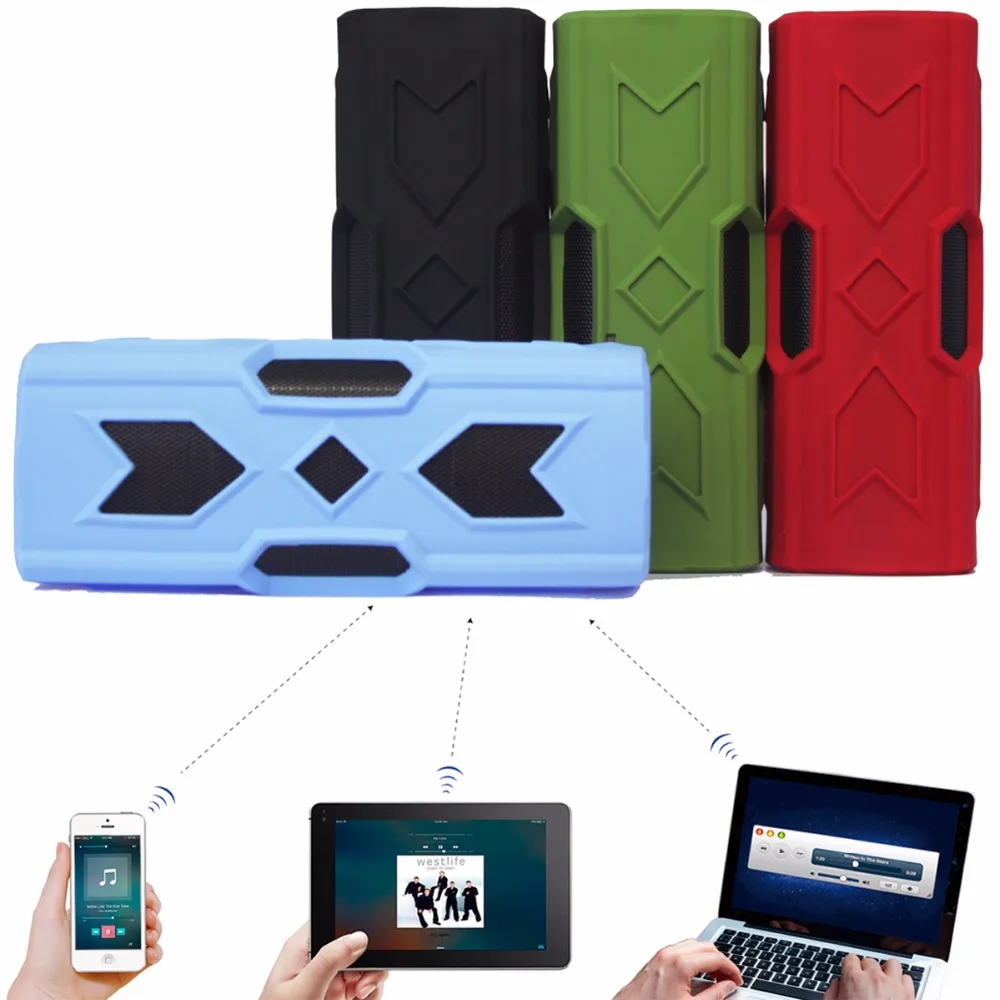 SOONHUA беспроводная водонепроницаемая ударопрочная NFC Bluetooth Колонка музыкальная