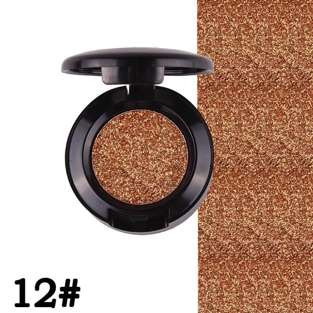Блеск пигментные тени Shimmer Single Eyes Eye Пудра Косметика Палитра Макияж| |