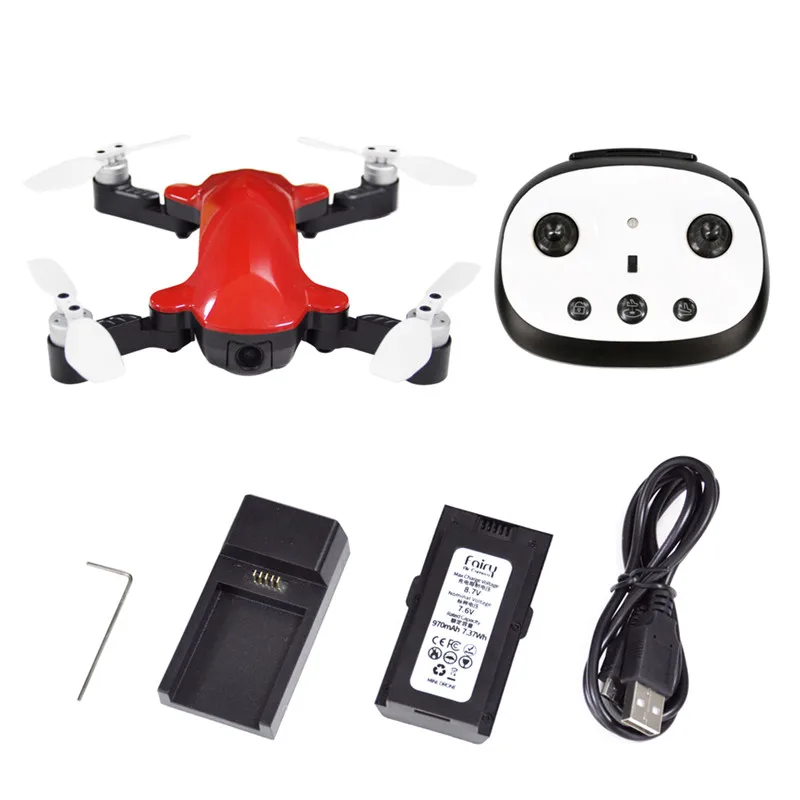 XT175 2 4G 4CH Фея бесщеточный селфи Дрон оптическое позиционирование потока GPS 1080P HD