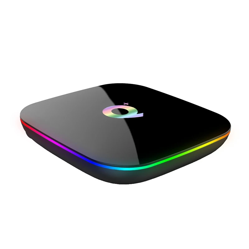 Q PLUS(+) Allwinner H6 Android 9.0 Smart TV Box 3D 1080P 6K HD Set Top 2.4G Wifi VS T95 MAX Media Player Qplus 4GB 32G 64G|ТВ-приставки и