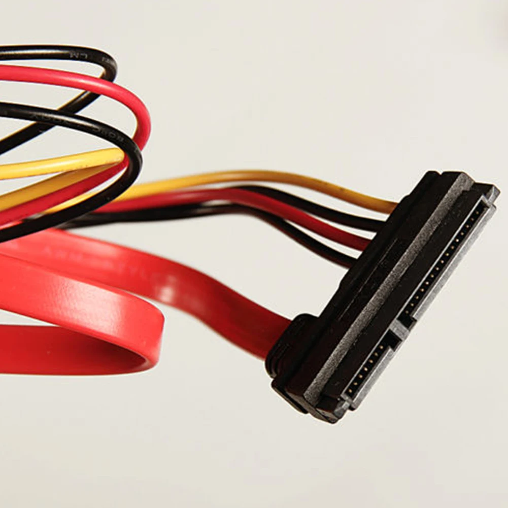 30 см 7 + 15 Pin Serial ATA SATA Data Power Combo удлинитель соединитель Conterver жесткий диск
