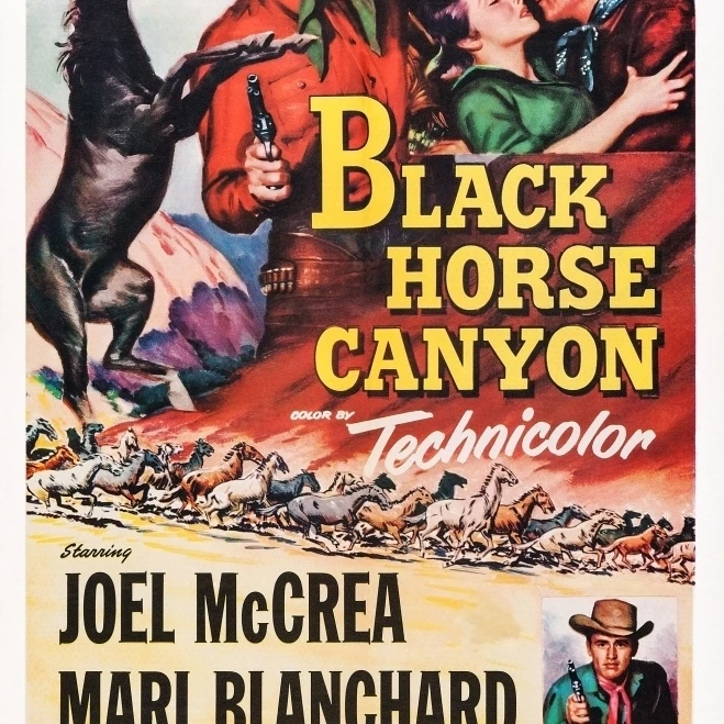 Черный конь Canyon U фильм плакат Masterprint (11x17)|Таблички и знаки| |