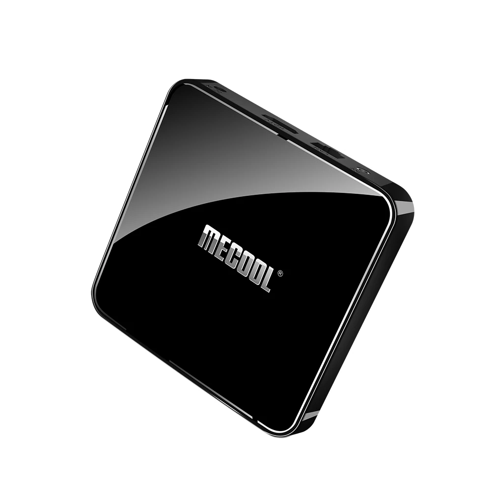 MECOOL KM3 ТВ коробка Android 9 0 Голосовое управление Amlogic S905X2 4 Гб ram 64 rom 2 4G 5G WiFi Bluetooth 1 USB