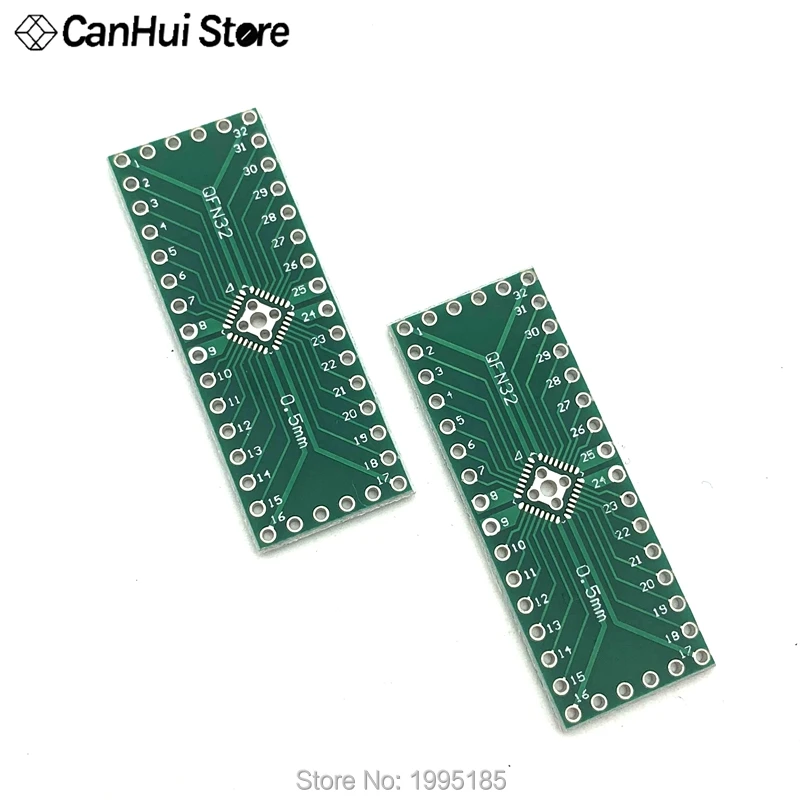 5 шт. QFN32 QFN40 к DIP 32/40 адаптер PCB плата конвертер двухсторонний IC Разъем Адаптера