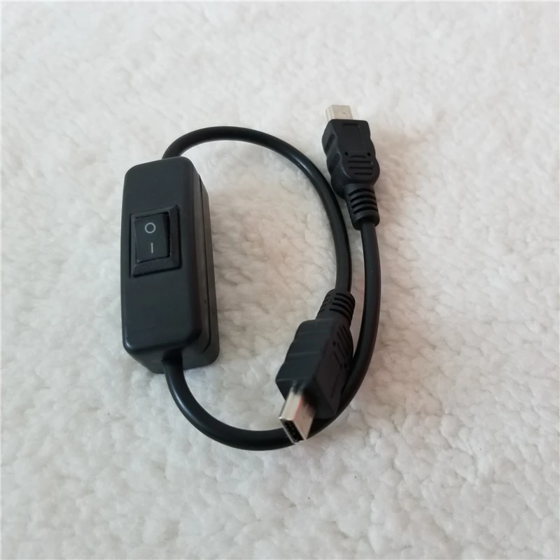 Кабель питания с выключателем ВКЛ./ВЫКЛ. USB Mini B | Компьютеры и офис