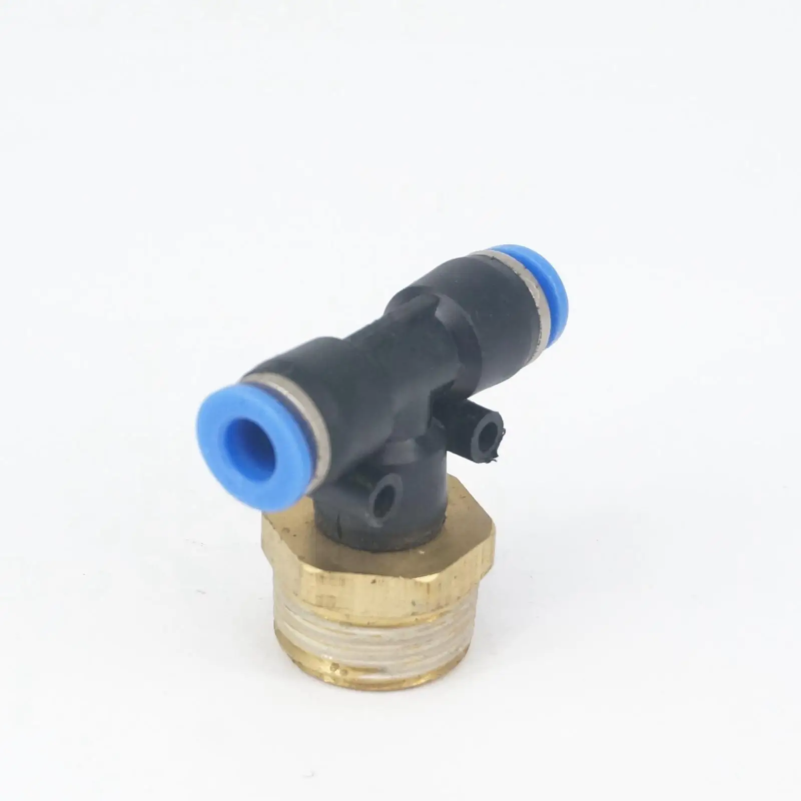 LOT 5 1/2&quot BSP male to Fit Tube O/D 6mm Pneumatic Tee 3 Way Push In Connector Union Quick Release Air Fitting Plumbing | Обустройство