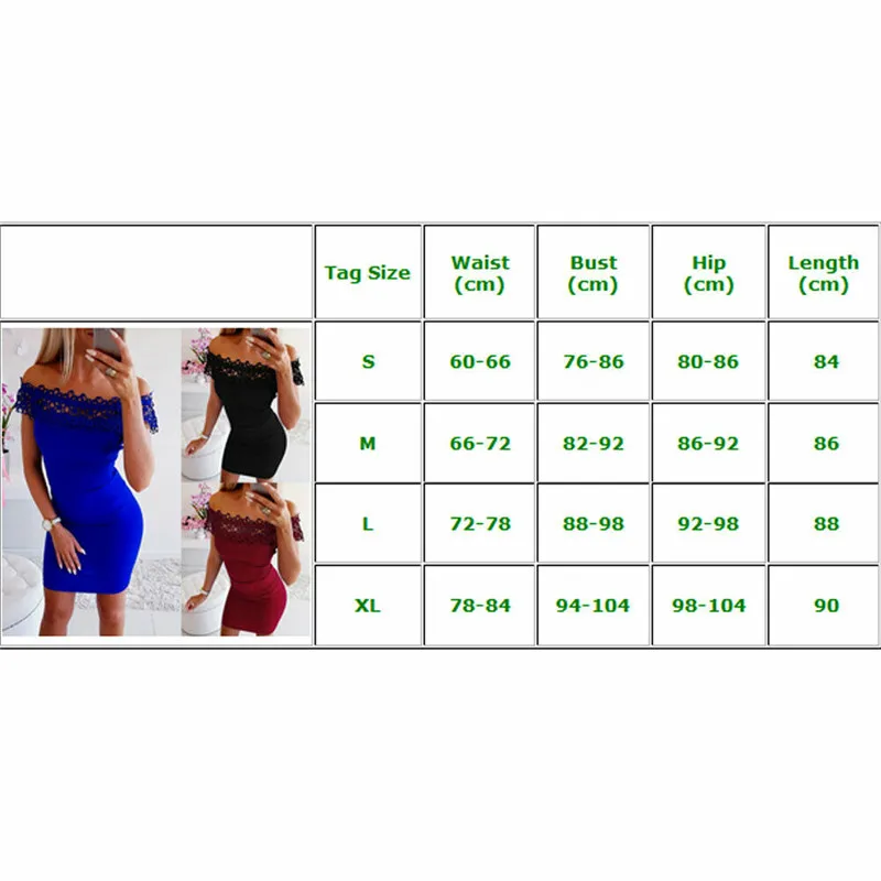 Женское Кружевное облегающее узкое платье сексуальное с открытыми плечами