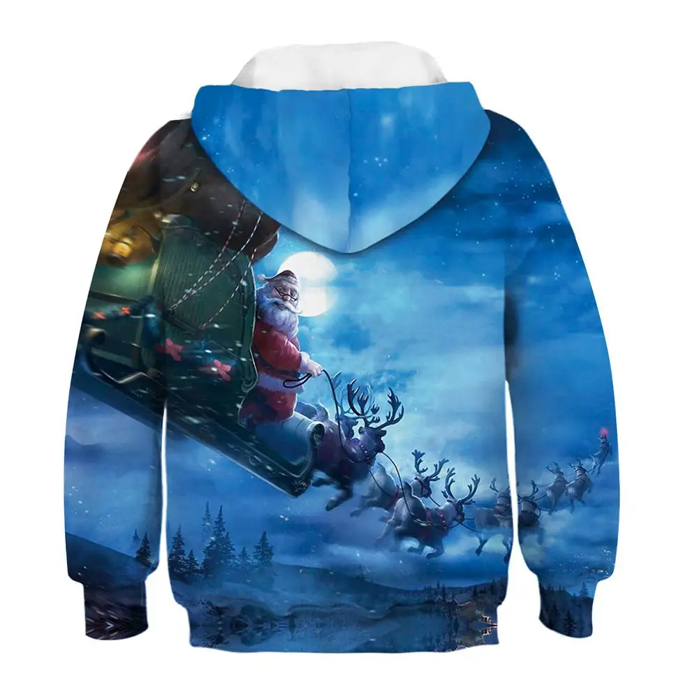 Новогодняя Рождественская Одежда для маленьких мальчиков и девочек детская