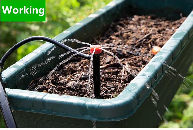 

20m Hose Garden Drippers With Water Timer Diy Drip Irrigation System Nursery Cultivation Plant Automatic Self Watering Ba07