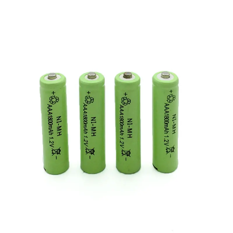 4/6/8 pcs1.2v AAA 3A Ni MH 1800mah аккумуляторная батарея aaa перезаряжаемые NIMH|Перезаряжаемые