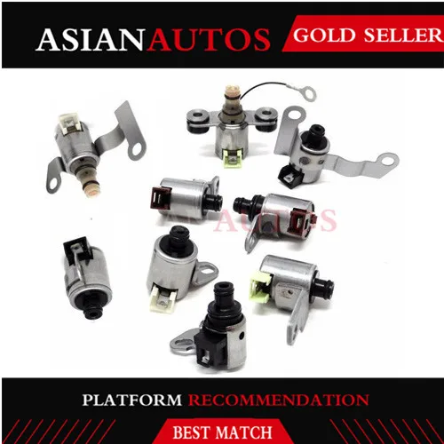 

JF506E 09A 5F31J 9 Piece Kit Remanufactured Transmission Shift Solenoid Gearbox Kit For VW Jaguar Land Rover JF506E 09A 5F31J