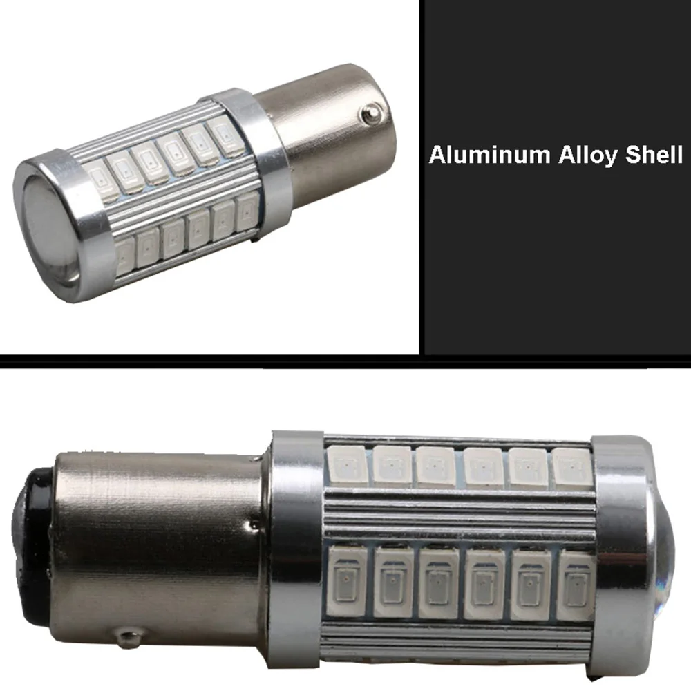 1156 BA15S 1157 BAW15S BAY15D 66 SMD 2835 Светодиодный белый красный 12В Автомобильный P21W PY21W PR21W