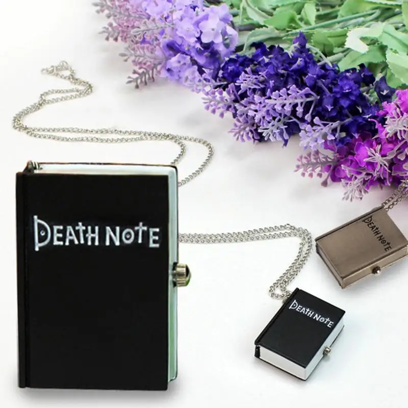 Шикарные Death Note классические модные кварцевые карманные часы кулон ожерелье