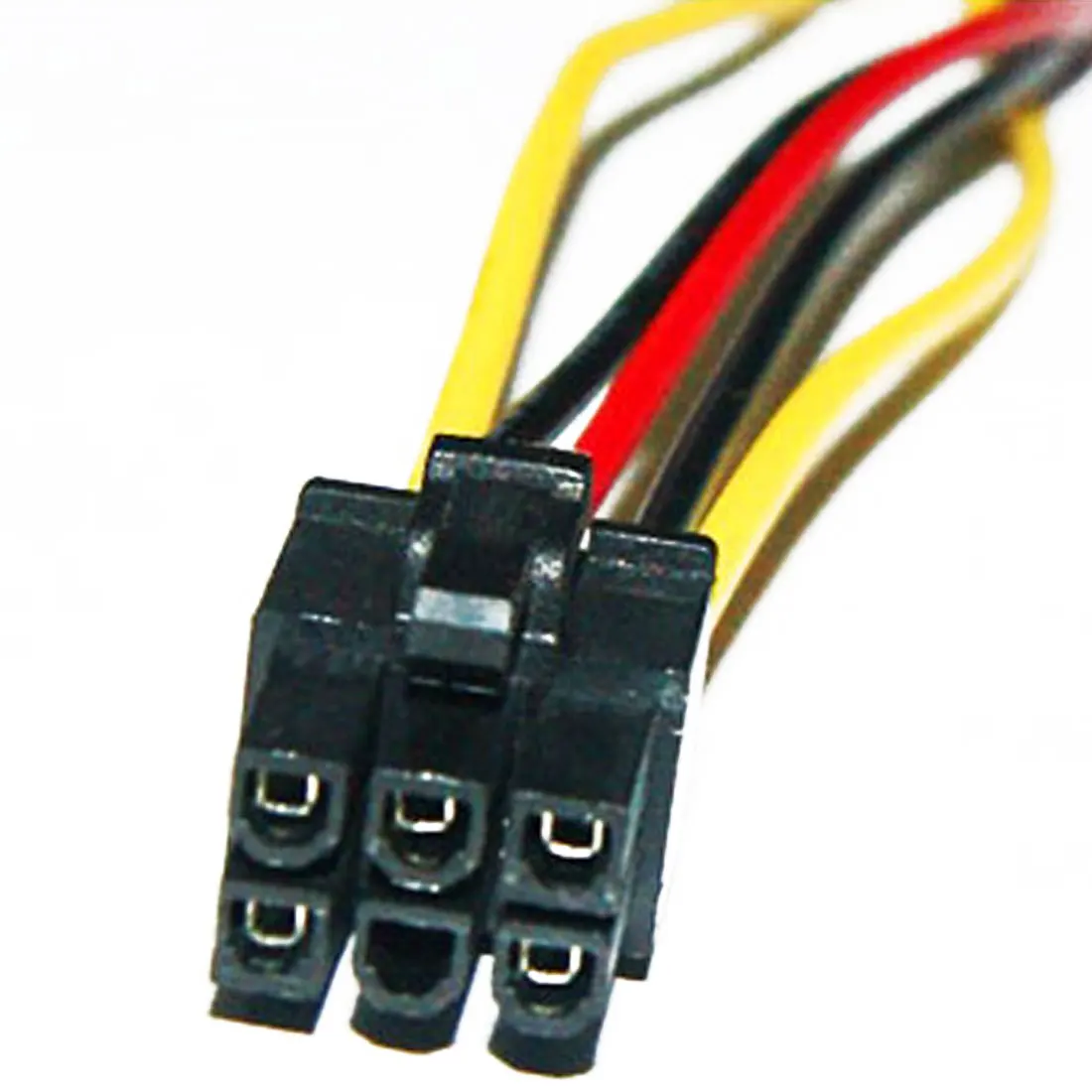 Новый кабель питания для видеокарты двойной 4 контактный до 6PIN 6P к 4P Кабель