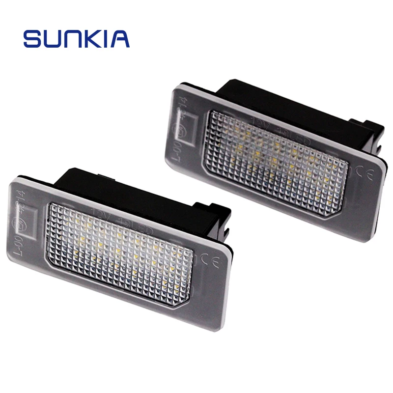 SUNKIA 2 шт./компл. светодиодная автомобильная лампа для Volkswagen Golf/Jetta/Passat/Sharan/Touran