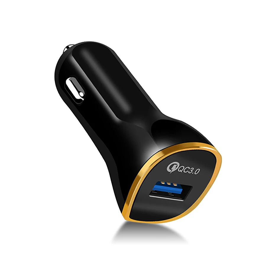 QC 3 0 Автомобильное зарядное устройство USB быстрая зарядка быстрое автомобильное