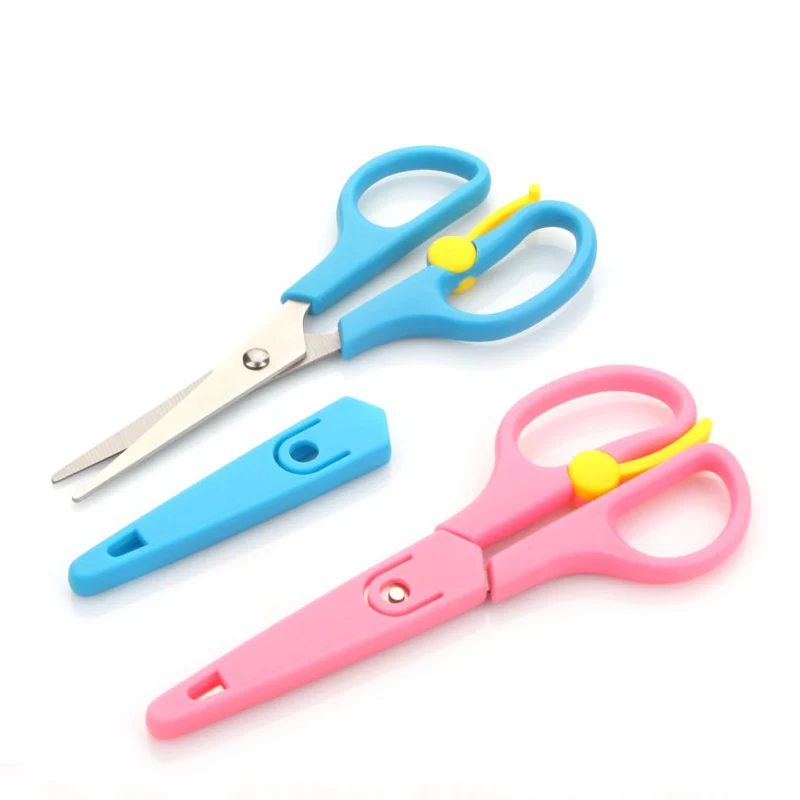 Новые Tijeras Para Costura Pinking и синие мини швейные ножницы для вышивки безопасный Чехол