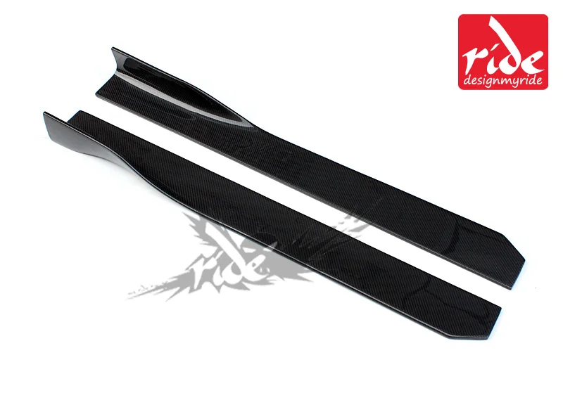 E46 Carbon fiber Side skirts For BMW D-Style Splitters Flaps Car Styling Universal 320i 325i 325xi 330i 330xi Skirts | Автомобили и