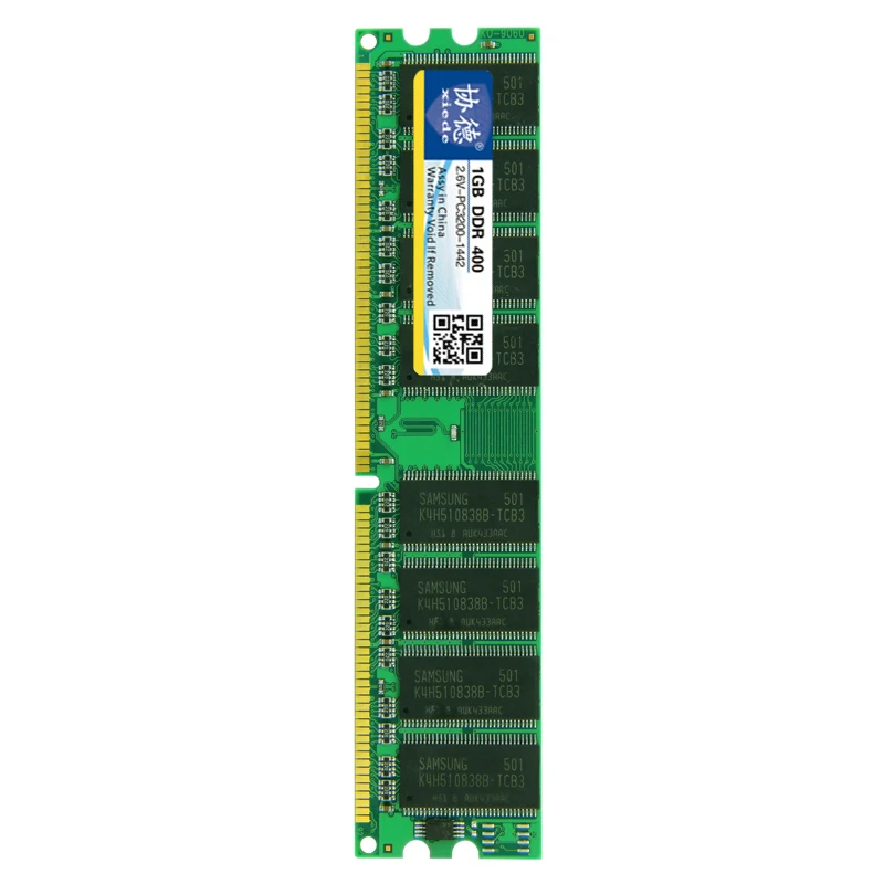 Модуль оперативной памяти Xiede для настольного ПК модуль DDR 1 ГБ DDR1 184Pin Dimm |