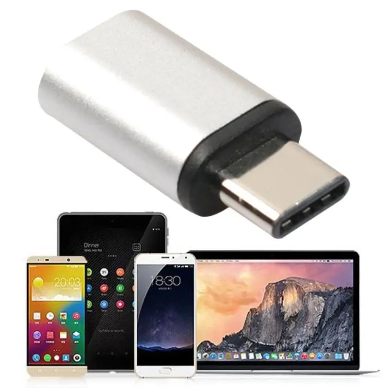5 x двусторонний высокоскоростной USB3.1 Тип C кабель-переходник папа-Micro USB