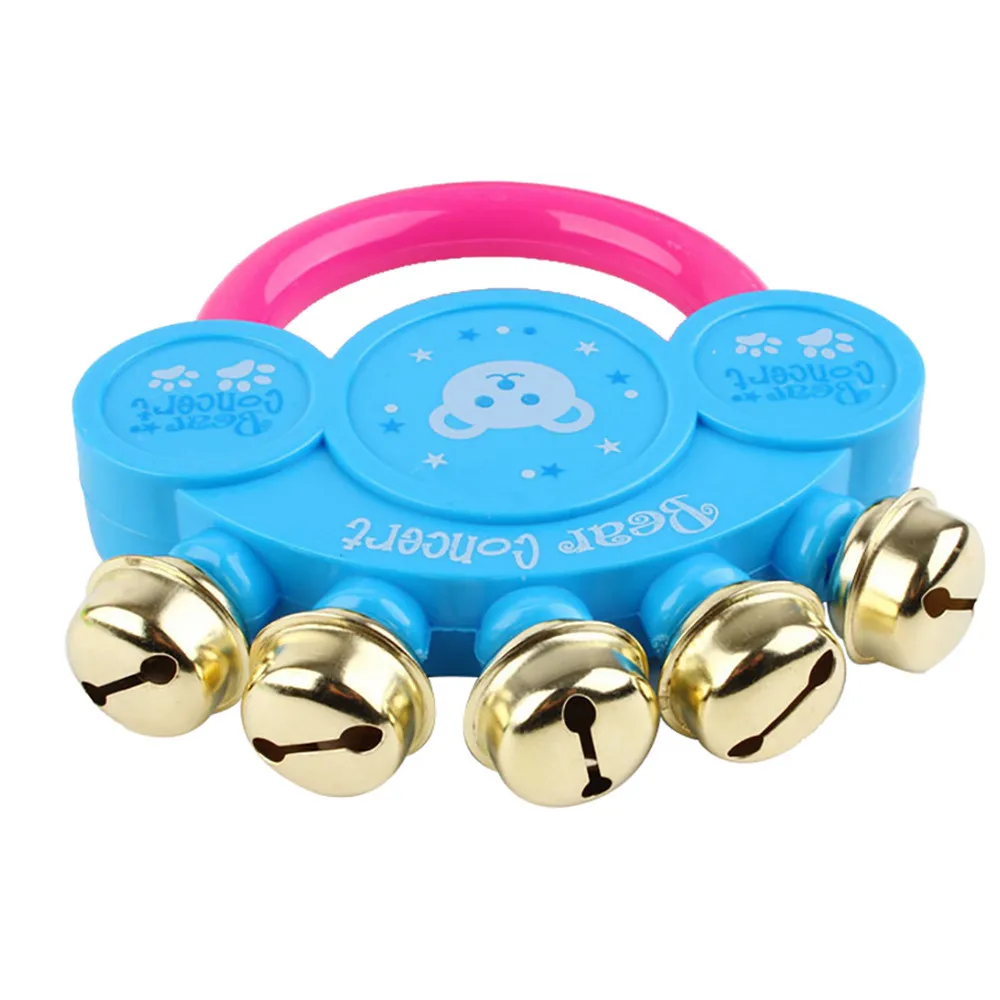 

Brand new cute children's baby design hand bells jingle bells toys accompanying children's gifts appease