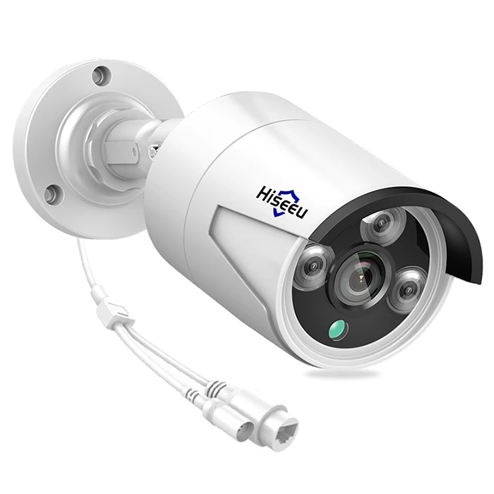 Hiseeu 1080 P ip камера 2.0MP 3 6 мм POE Мини пуля Водонепроницаемая наружная ИК детектор