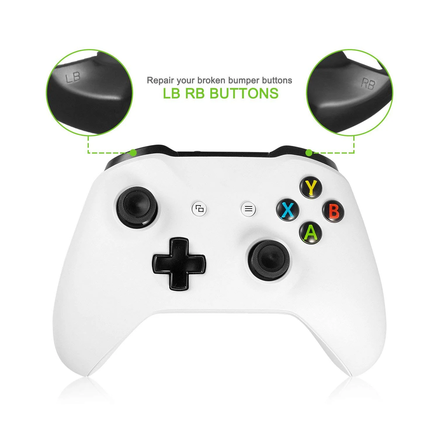 Аксессуары для игр бамперы 3 5 мм замена триггеров LB RB контроллера Xbox One и Elite