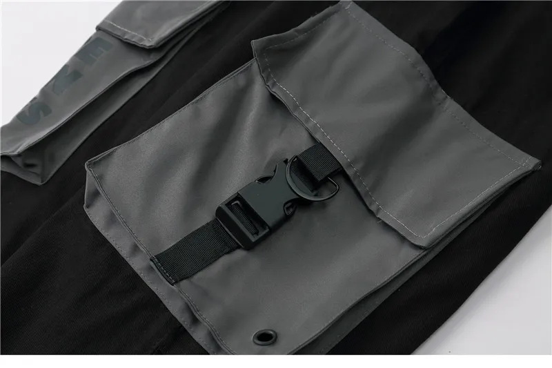 2019 лето дропшиппинг большие карманные походные Мужские штаны шаровары