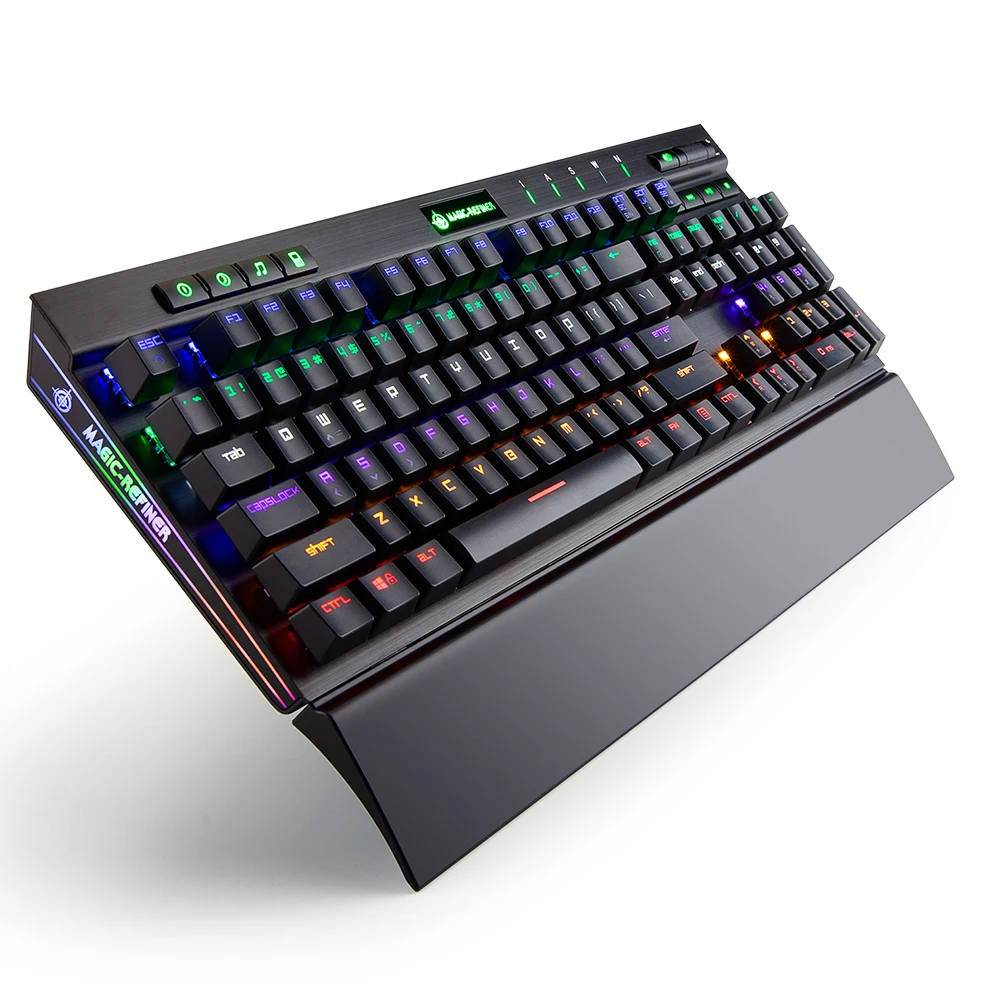 Механическая игровая клавиатура Magic Refiner MK12 USB Проводная 12 RGB 19 с подсветкой