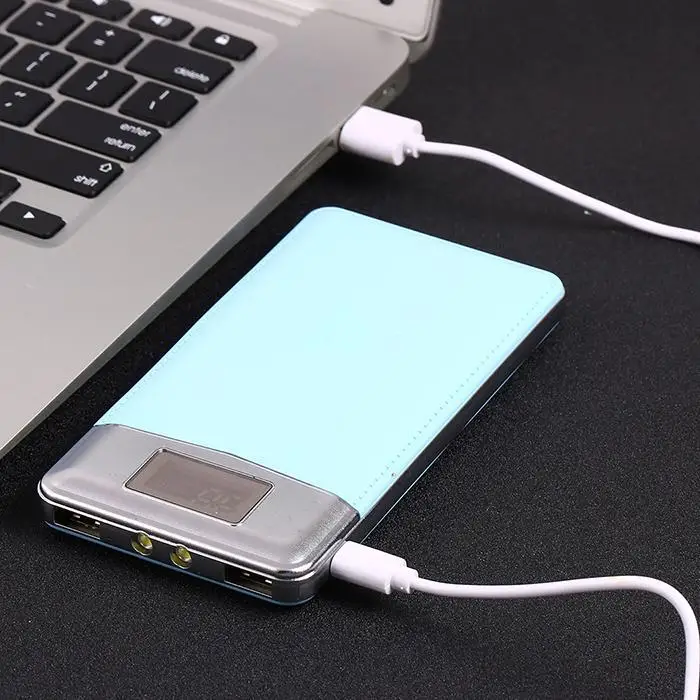 30000 мАч общий Портативный двойной USB внешний Литий-полимерный аккумулятор для