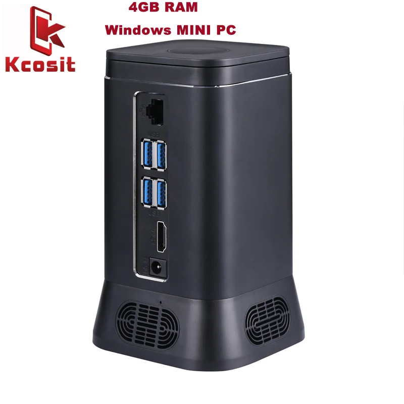 Китайский мобильный мини Настольный ПК карманный на Windows Intel N4100 DDR4 RAM 4K 2.0MP камера