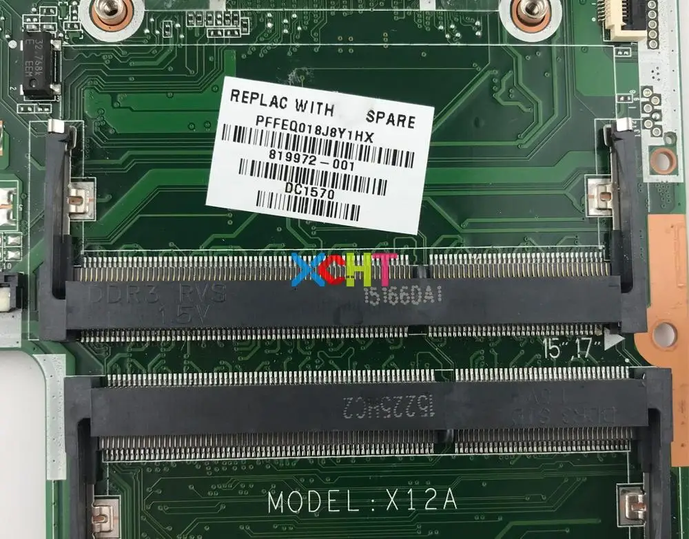 819972-001 819972-501 819972-601 w i7-5500U UMA DAX12AMB6D0 for HP Notebook 15-AB Series 15T-AB000 PC Motherboard Tested | Компьютеры и
