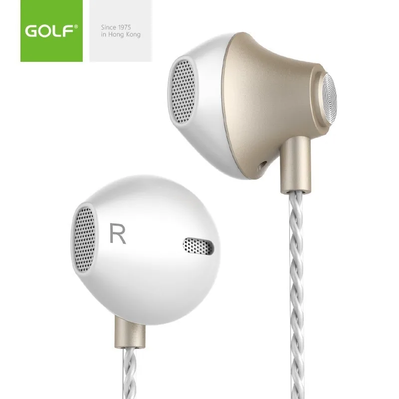 GOLF M17 Stereo Hearphones With Microphone Earbuds In-Ear Headset Bass Sound Music Earphone For Xiaomi Huawei Phone | Электроника