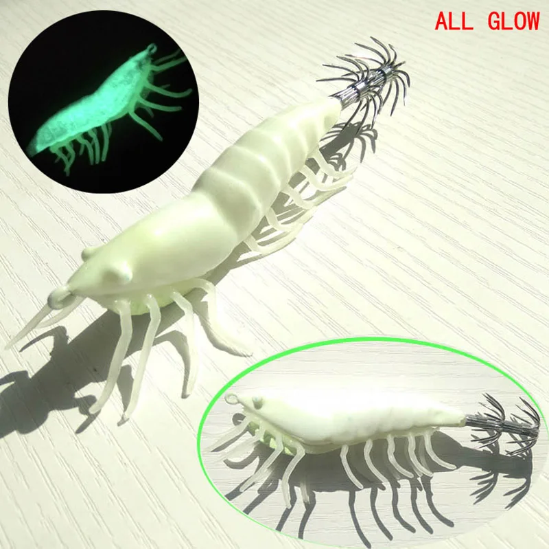 

3.5#10.2cm/14.2g ,3.5#11.5cm/20g squid jigs fishing squid lures Hard fishing lure mixed 5 colors strong fishing hook