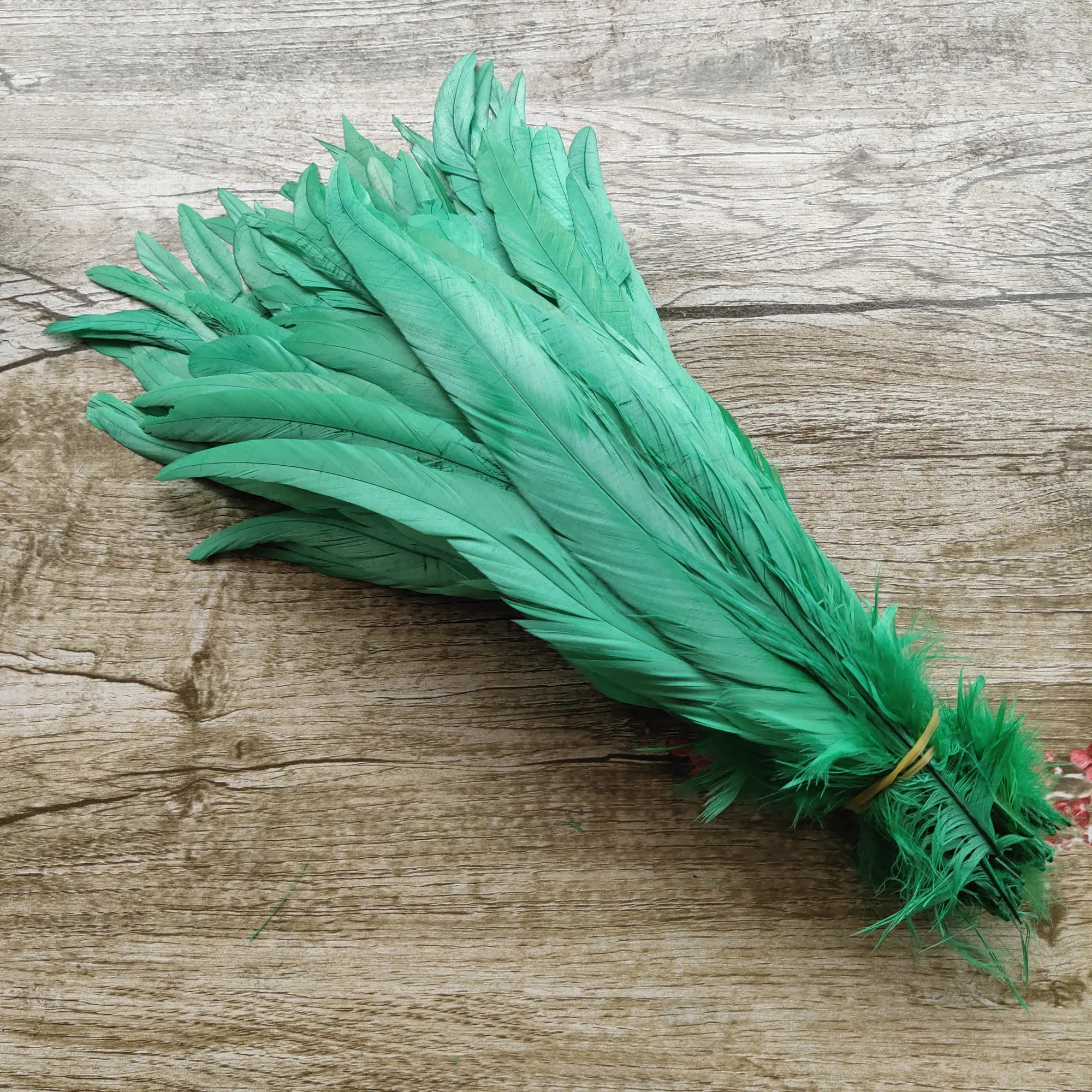 Новинка! 10 шт. декоративные перья петуха 12 14 дюймов 30 35 см|green rooster feathers|rooster