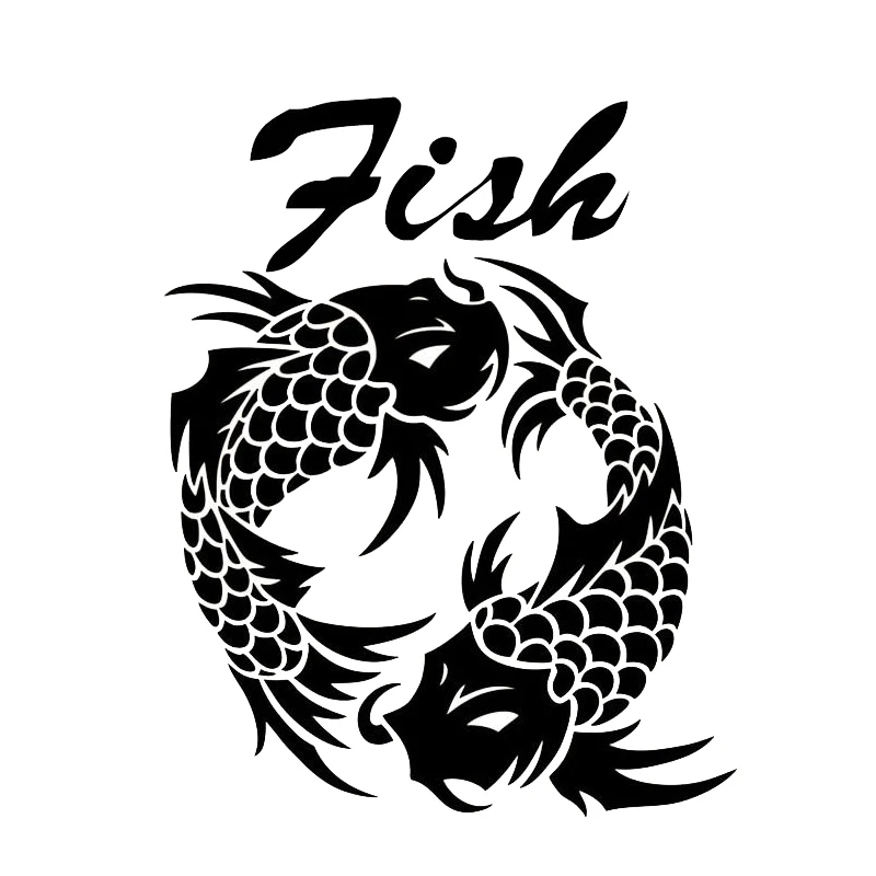 

Koi Fish Animal Fashion Car Styling Sticker Decor Vinyl Decal S4-0048