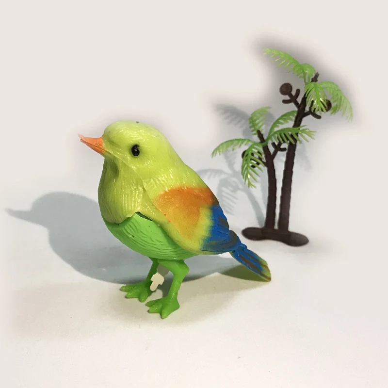 

1pcs Simulation Voice Control Music Kawaii Bird Funny Baby Toys Morning Sing Song Toy Mini Sounding Montessori Toys For Children
