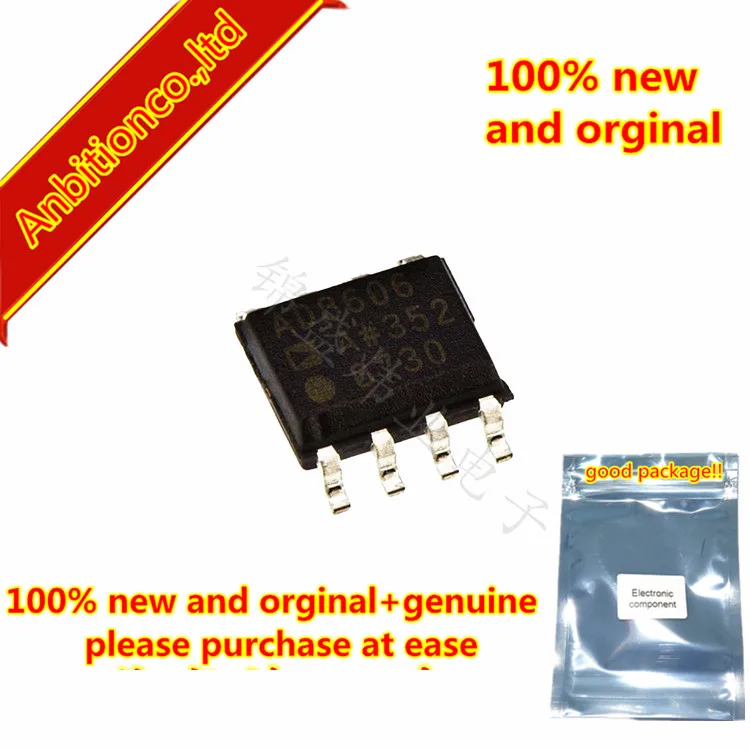

5pcs 100% new and orginal AD8606ARZ AD8606 SOP-8 Precision, Low Noise, CMOS, Rail-to-Rail, Input/Output Operational Am in stock