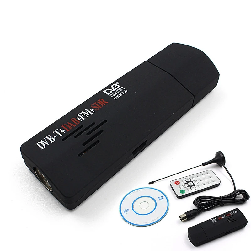 FM HD ТВ тюнер приемник палка RTL2832U + USB2.0 цифровой DVB T SDR DAB R820T N6L1 для