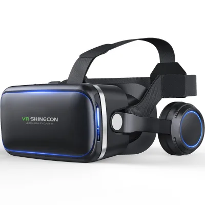 VR очки Shinecon 6 0 шлем виртуальной реальности с поворотом на 360 градусов для Android