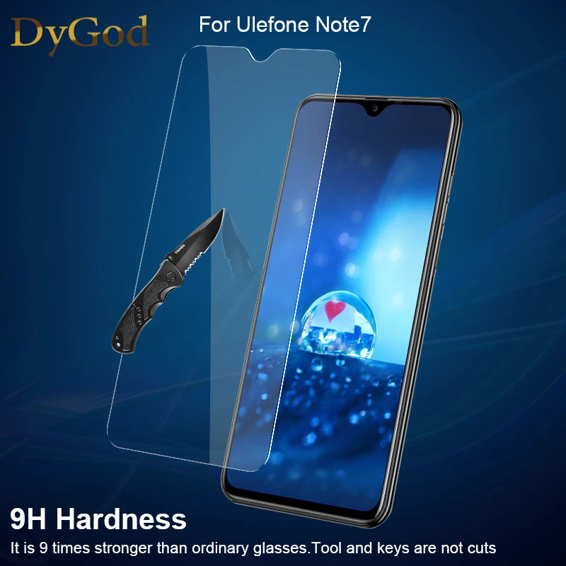 DyGod для Ulefone Note 7 закаленное стекло 6 1 дюймов Переднее защитная пленка телефонные