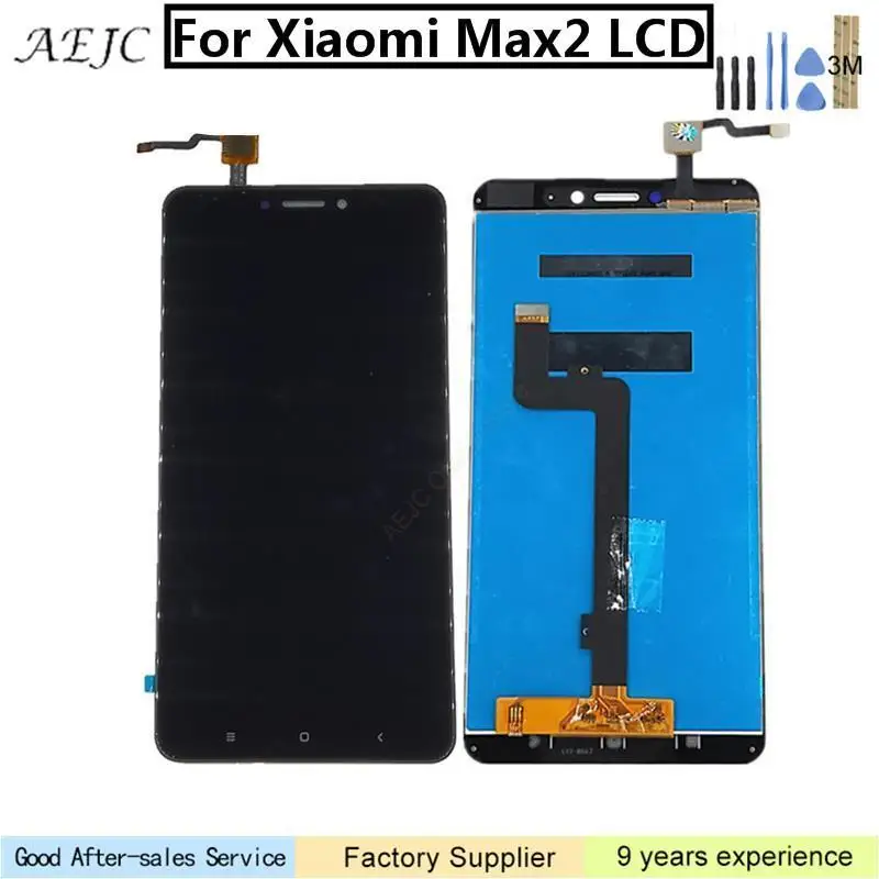 6 44 &quotдля Xiaomi Mi MAX2 ЖК кодирующий преобразователь сенсорного экрана в сборе