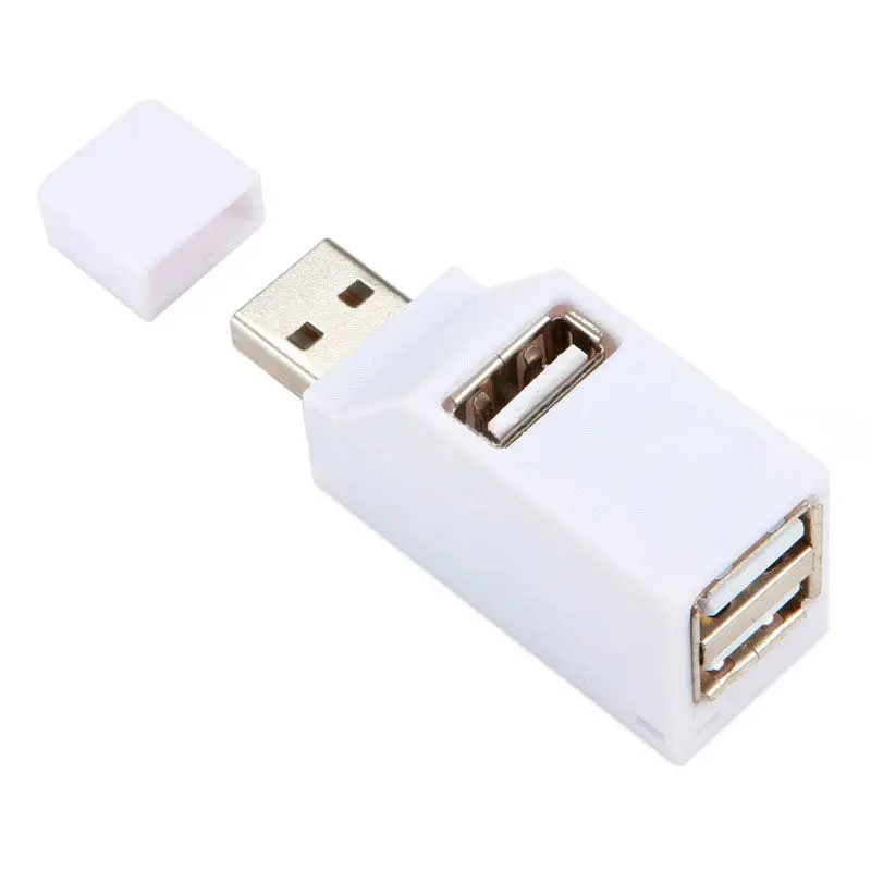 AAAJ высокая Скорость 3 Порты и разъёмы USB 2 0 Multi HUB разветвитель расширения
