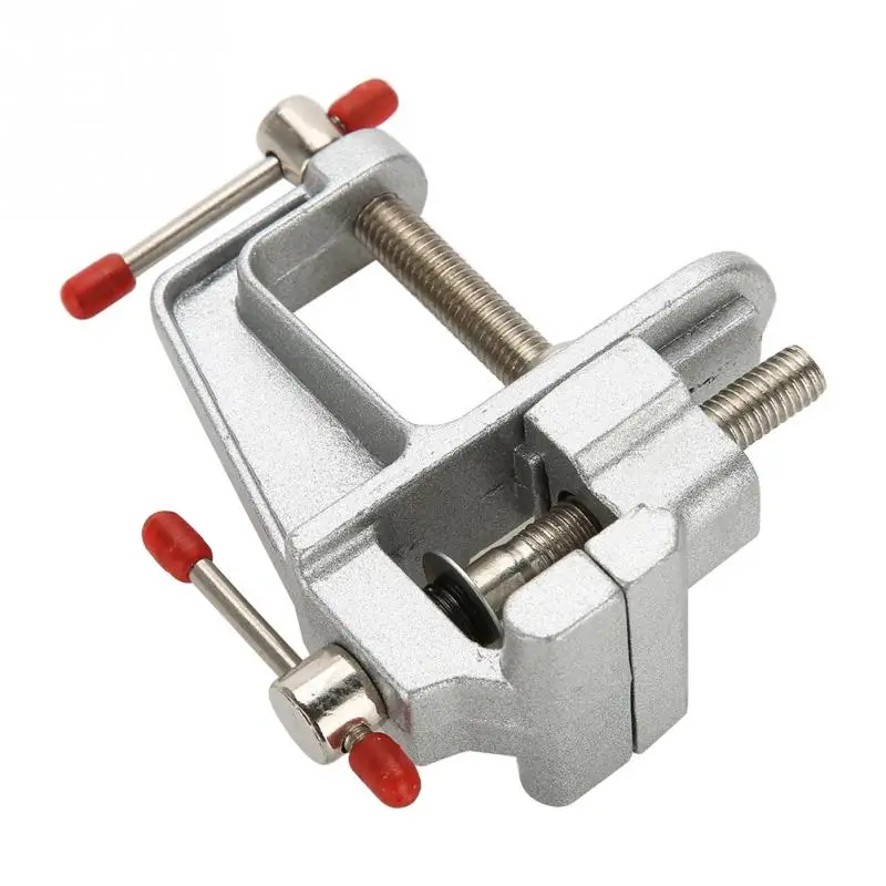 Мини Сплав Алюминиевый миниатюрный небольшой зажим для хобби ювелира на стол