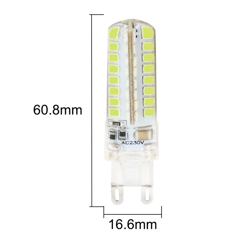 1 шт. G9 светодиодный лампы 3W 110V 32 Светодиодный s лампа лампада 2835SMD Теплый