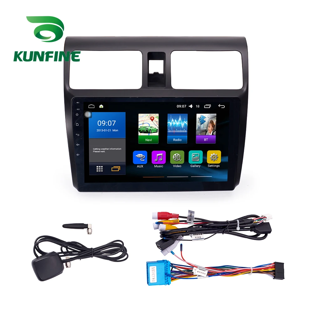 Восьмиядерный 1024*600 Android 8 1 автомобильный DVD GPS навигационный плеер Deckless стерео для