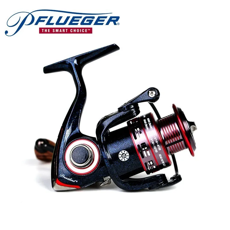 Спиннинговая катушка Pflueger Президент лимитированная серия 2000 2500 3000 3500 4000 9 + 1