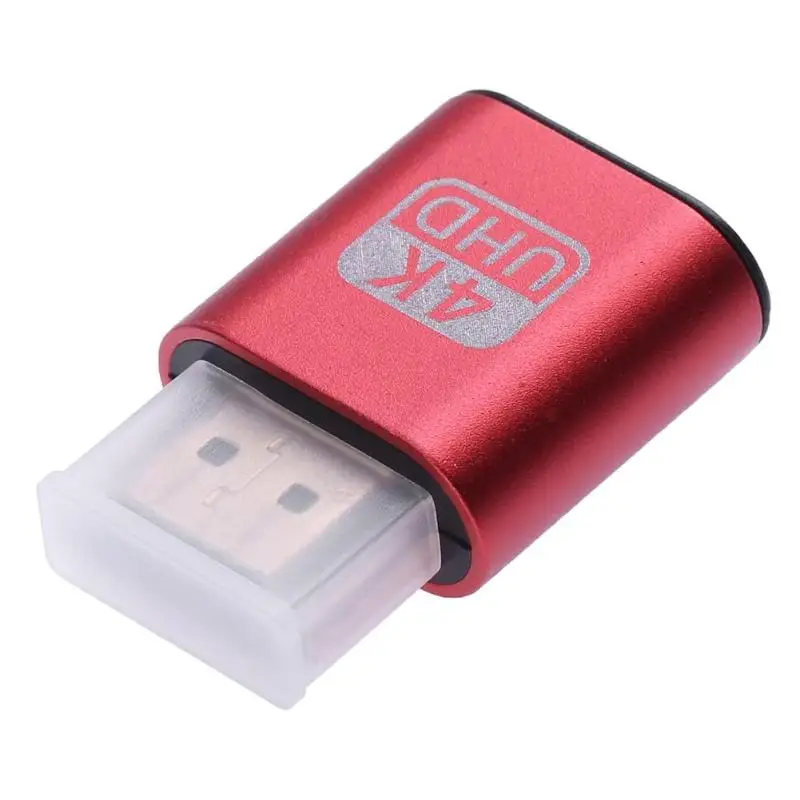 VGA адаптер виртуального дисплея HDMI 1 4 DDC EDID пустышка разъем эмулятор отображения| |