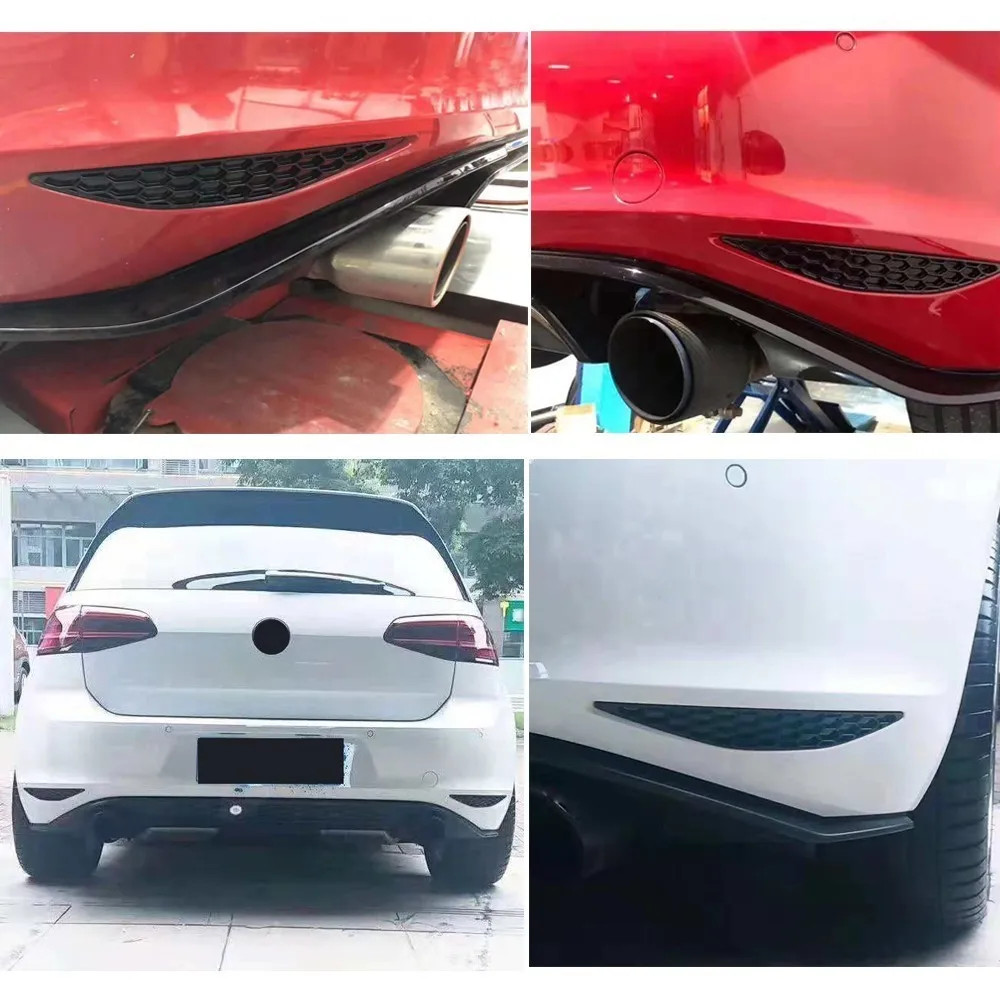 Отражающие лампы для заднего бампера Volkswagen VW Golf MK7 7 5 Base GTI R Rline 14 18 светоотражающие