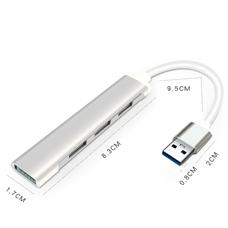 Мульти Usb 3 0 Тип C концентратор 4 порта адаптер сплиттер интерфейс питания Для Imac